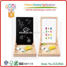 new product OEM natural wooden magnetic whiteboard in high quality Magnetic game box with patterns EZ2042
